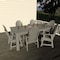 Highwood Usa Hamilton 7pc Rectangular Outdoor Patio Furniture Dining Set 84 x 42 AD-ST7HM1CO5AA-CGE - alternate 2